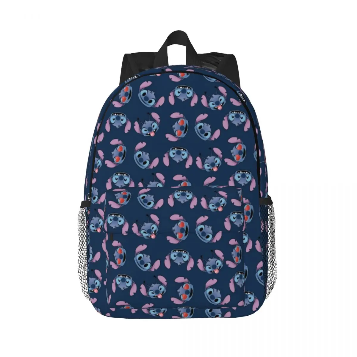 

Disney Stitch Compact 15-Inch Backpack - Stylish Lightweight Bag Perfect for Students and Commuters