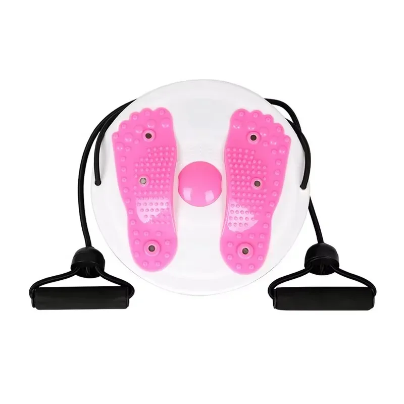 Dual Function Waist Twisting Disc Integrated Body Sculpting Structure Simple Light Gear For Daily Household Abdominal Workout