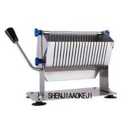 HSS-8 Manual Sausage Slicer Kitchen Tool Stainless Steel Sausage Slicer Multifunction Slicers Sausage Cutter Cooking Appliances