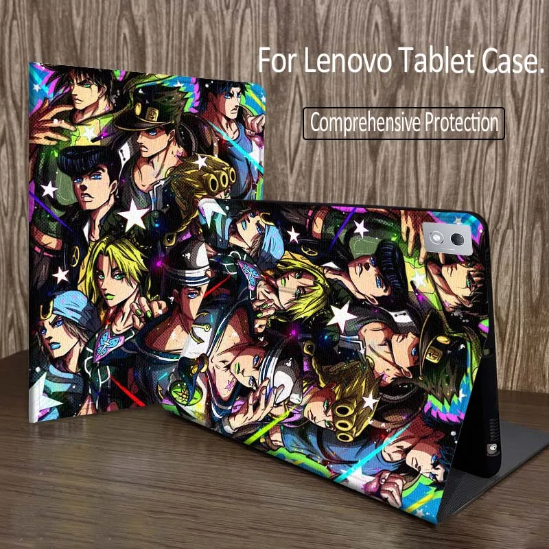 

Anime J-JOJOS Handsome For Legion Xiaoxin Pad P12 Pro Y900 GT 2023 2025 12.1 12.7 14.5 inch Tablet Case