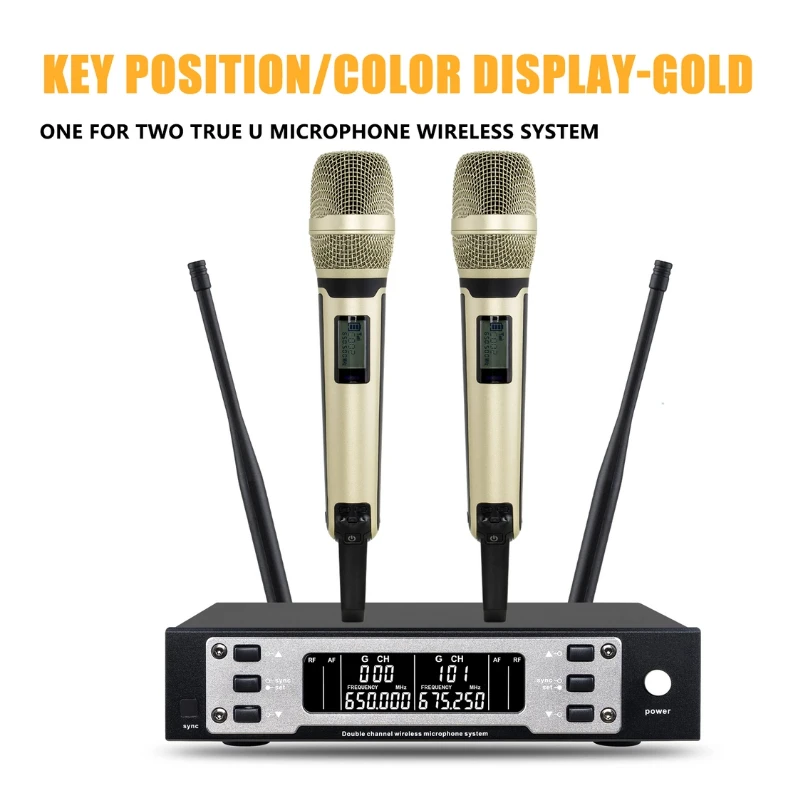 XGeS 135G4 Kabelloses Mikrofon UHF Handheld 4