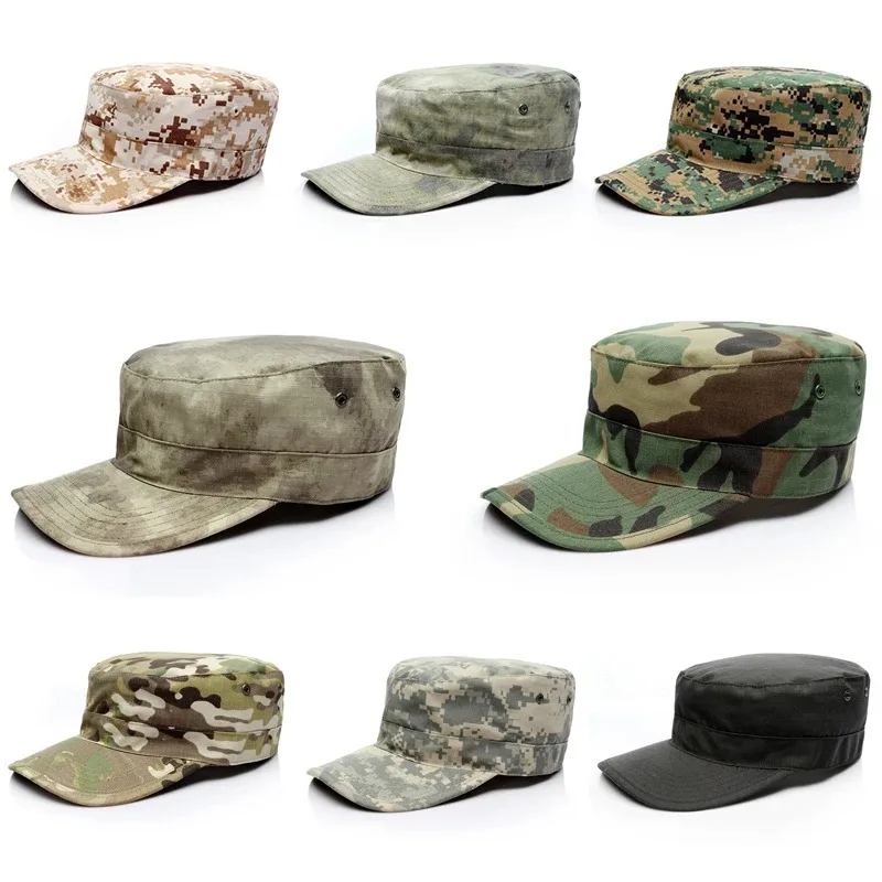 

Outdoor Sports Tactical Cap Hunting Hat Men Camouflage Riding Fishing Hiking Combat Hats Camo Paintball Airsoft Training Caps ﻿