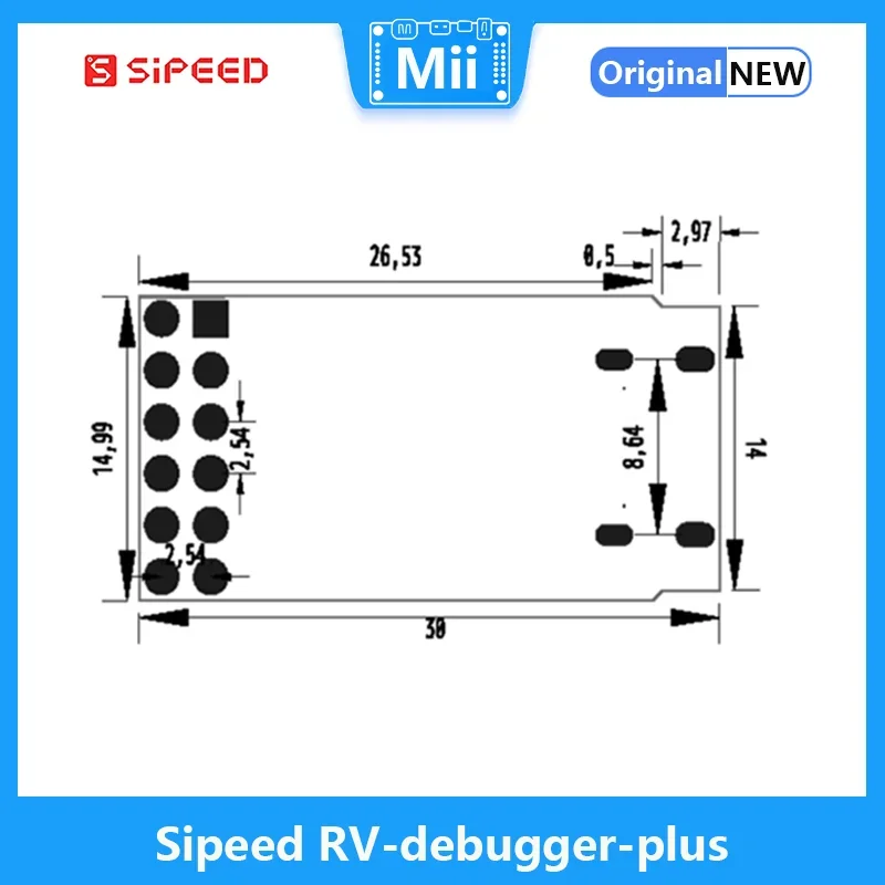 Sipeed RV debugger plus debugger, JTAG+UART full-featured open source Support Secondary development