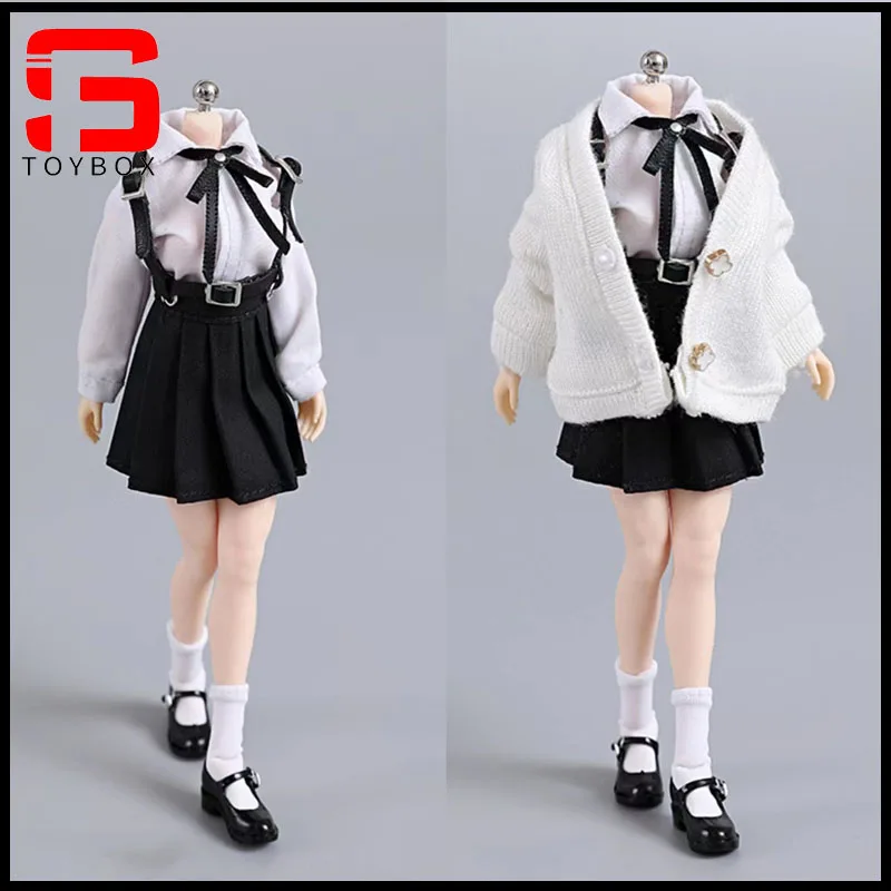 

Cdtoys Cd042 1/12 Scale Girl Student Uniform JK Suits Clothes Model Fit 6'' TBL PH Female Soldier Action Figure Body Dolls