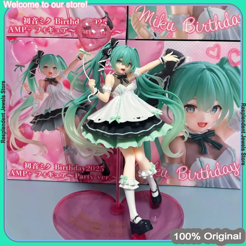 genuino-novo-taito-amp-bonito-hatsune-miku-2025-festa-de-aniversario-jingpin-figura-de-acao-modelo-estatueta-colecao-brinquedo-presente-em-estoque