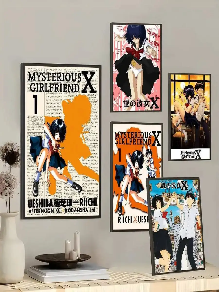 ملصق ريترو غامض لصديقتك X DIY لديكور غرفة البار والمقهى Kawaii