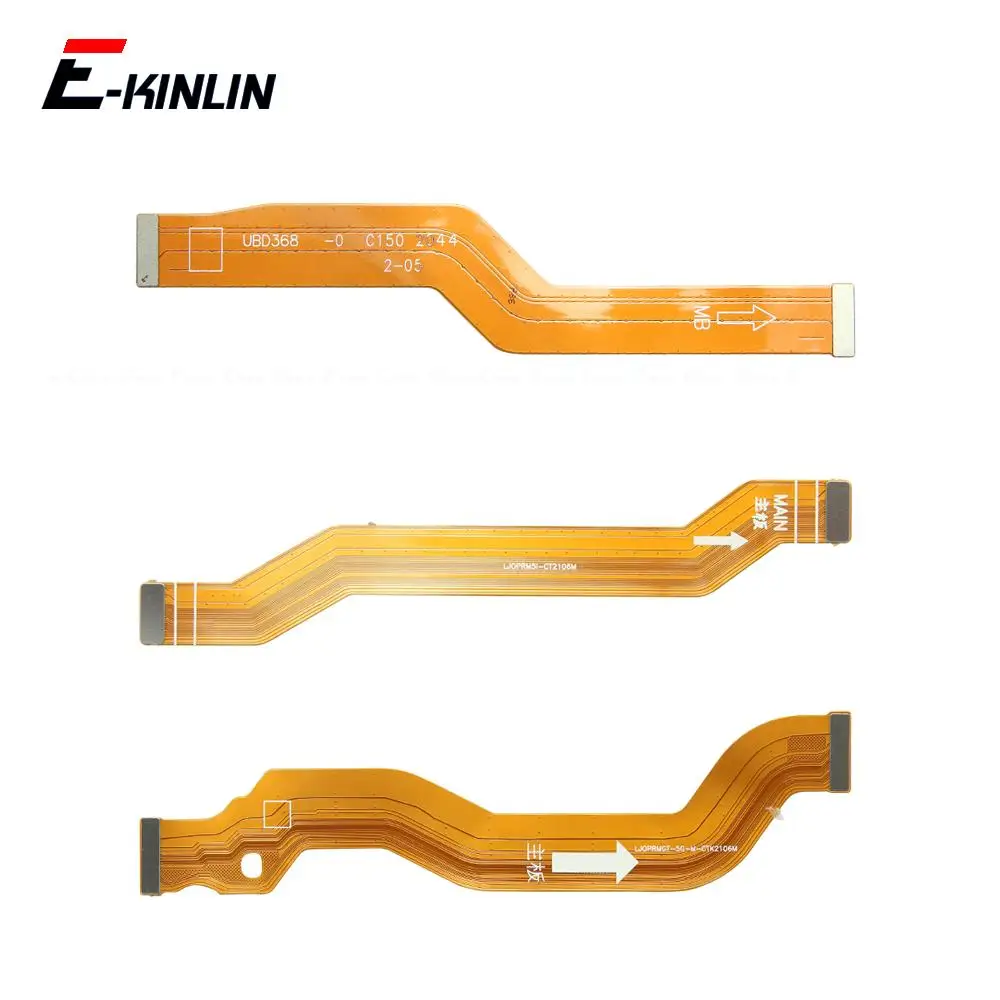 Main Board Motherboard LCD Display Connector Flex Cable For OPPO Realme Narzo 30 C2 C3 Global C11 C12 C15 C17 GT Master Neo