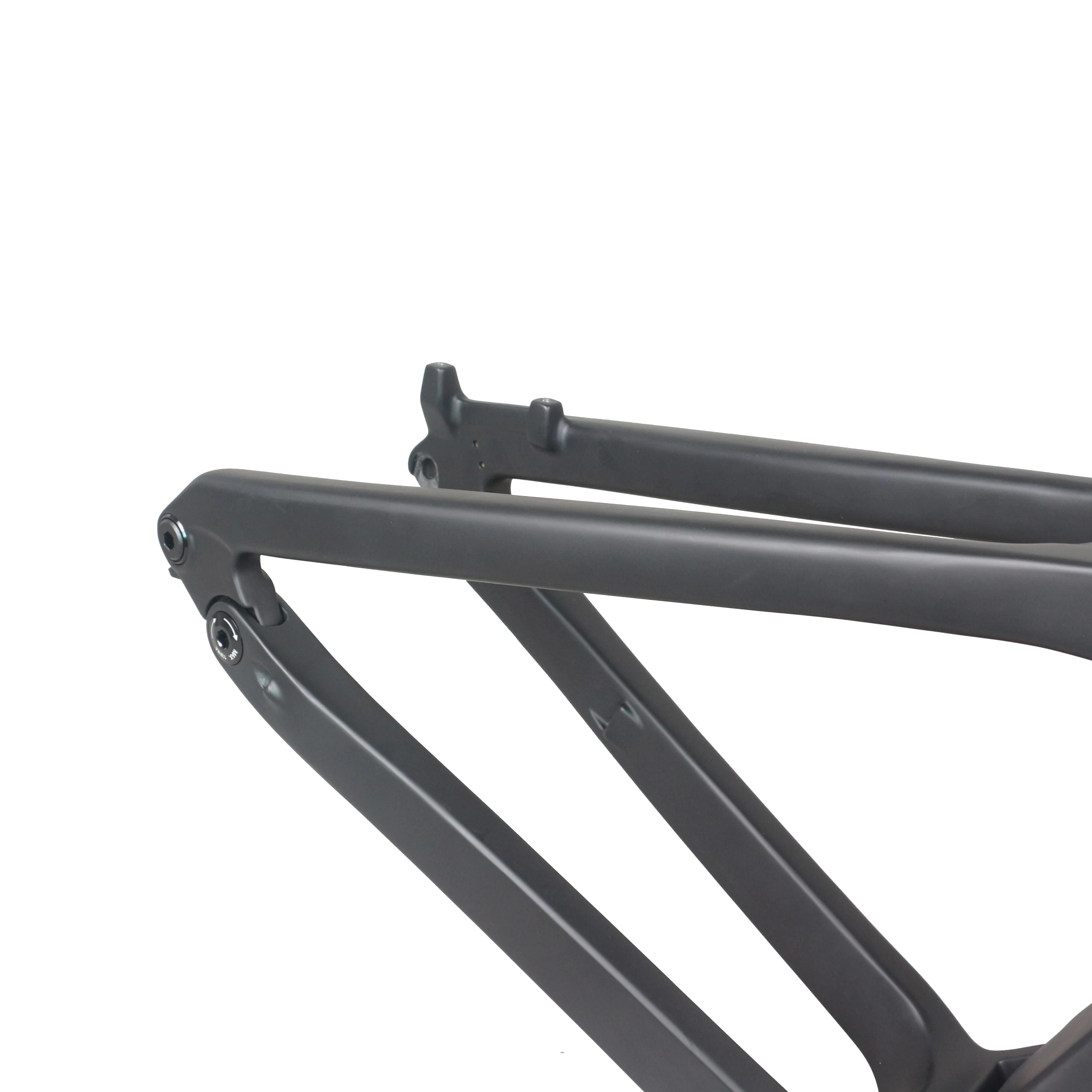 E-MTB Bike Carbon Frame, 29er Suspension frame, Compatible with Bafang M510, M500, M600 Mid Motor, 250W, Motor and Battery