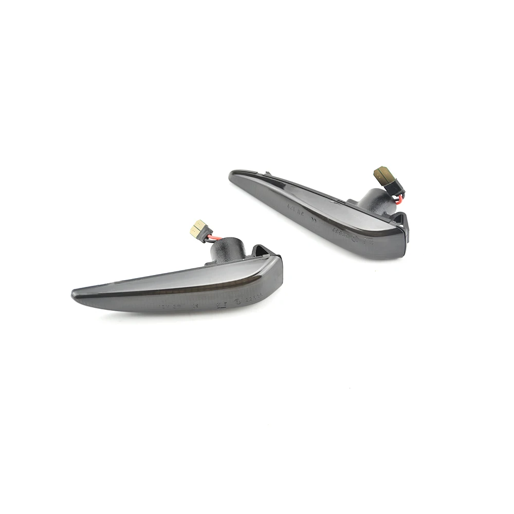 

For Southeast Mitsubishi Lancer 2pcs LED Normal Dynamic Side Marker Lights Turn Signal Blinker Lamps No Error