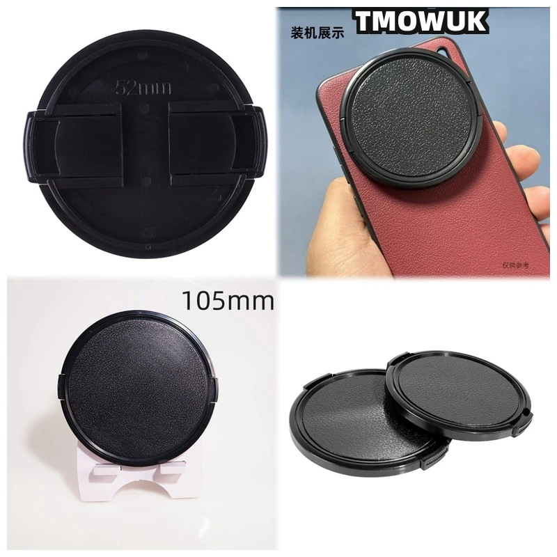 

For Panasonic S1RM2 S9M2 G5 G6 GH1 GX80 GX900 ZS85 DMC-FZ780 DMC-FZ800 Camera Lens Cap Protective Cover Center Pinch Snap-on 49m