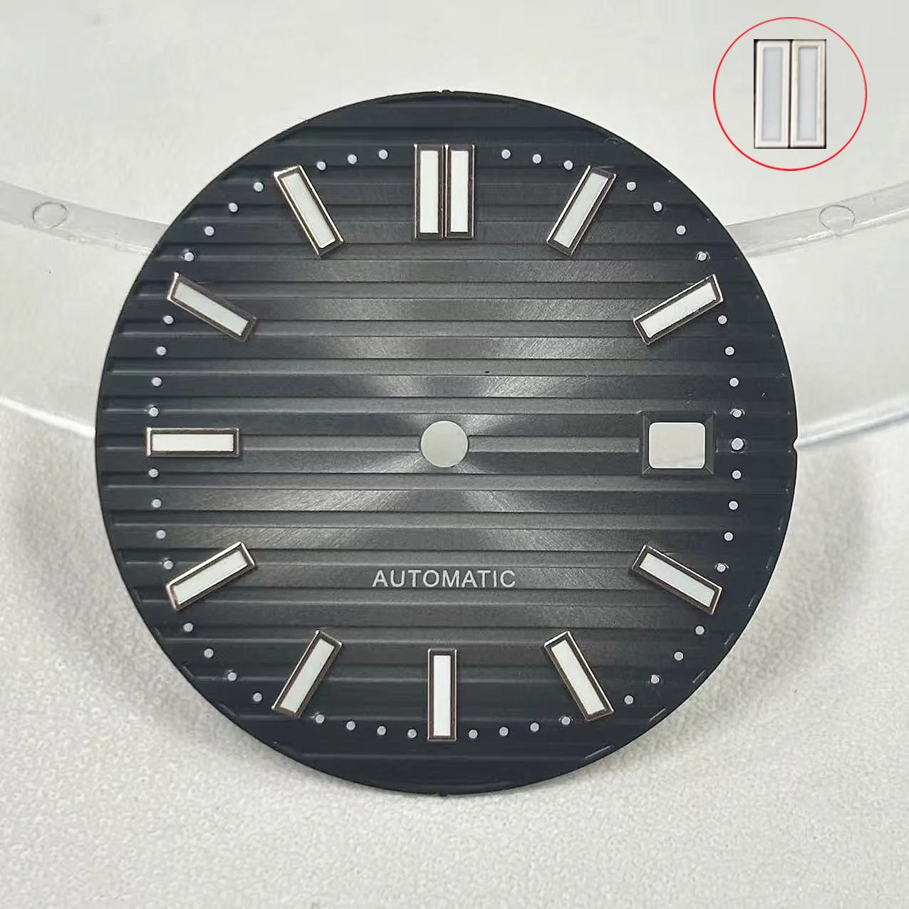 29.8 مللي متر 2813 قرص شعار مخصص قرص نوتيلوس قرص مضيء مناسب لملحقات ساعة الحركة 2813 8215 صيانة الساعة