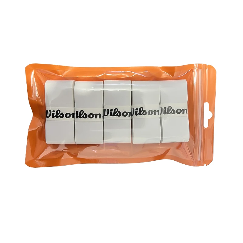 

WILSON Sticky Overgrip For Beach Tennis Racket Padle Pickleball Tennis Badminton Racket PRO Series 5 Pcs