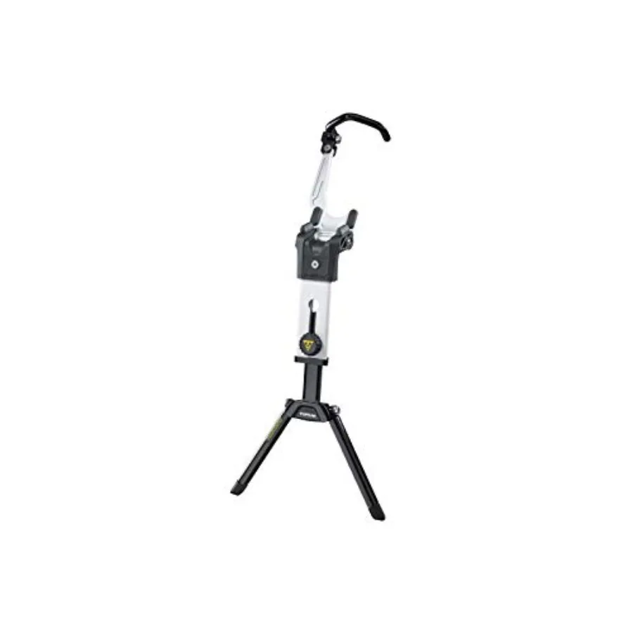

Portable bike stand for tune-up display: compact foldable design for 26/700C wheels, aluminum polymer construction, lightweight