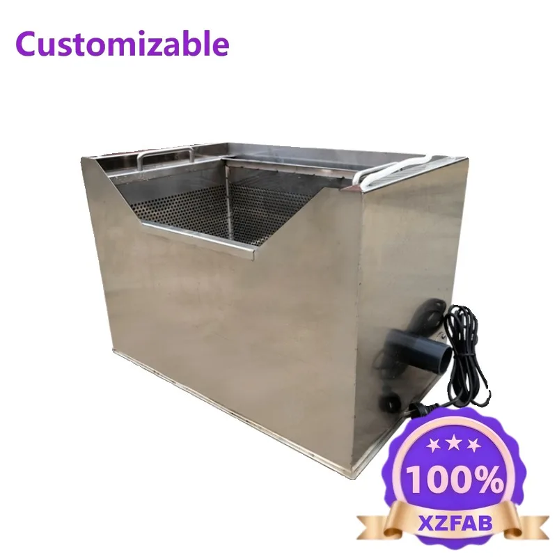 Factory Direct 2026 fish pond skimmer, stainless steel surface suction leaf float collector, pond oxygenation and sterilization