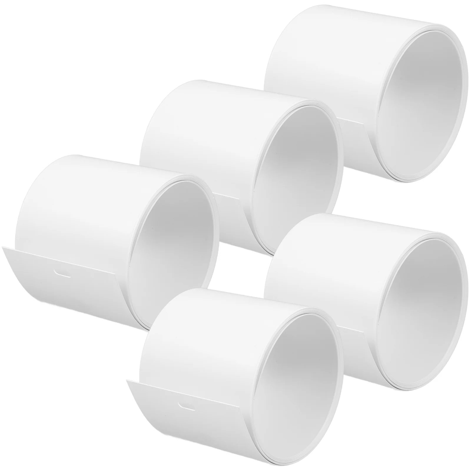 

5pcs Vertical Blind Slats Replacement Pvc White Slats For Sliding Door Apartment Window Blinds Repair Kit Replacement