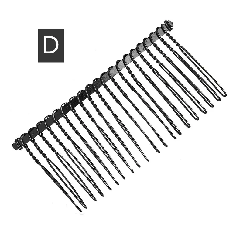 Broken Hair Organizer Girls Headwear Hairpin Top Clip Back of The Head Invisible Bangs Fixed Insert Comb Hair Accessories