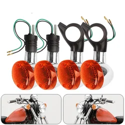 Motorcycle Front Rear Turn Signal Indicator Light Lamp Set For Honda REBEL CA250 CMX250 Storm DD250E/150