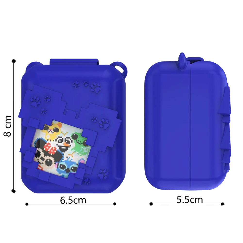 For Bitzee Disneys Digital Pet Toy Protective Case With Long Lanyard Silicone Protective Cover Dustproof Carry Case Accessories image 6