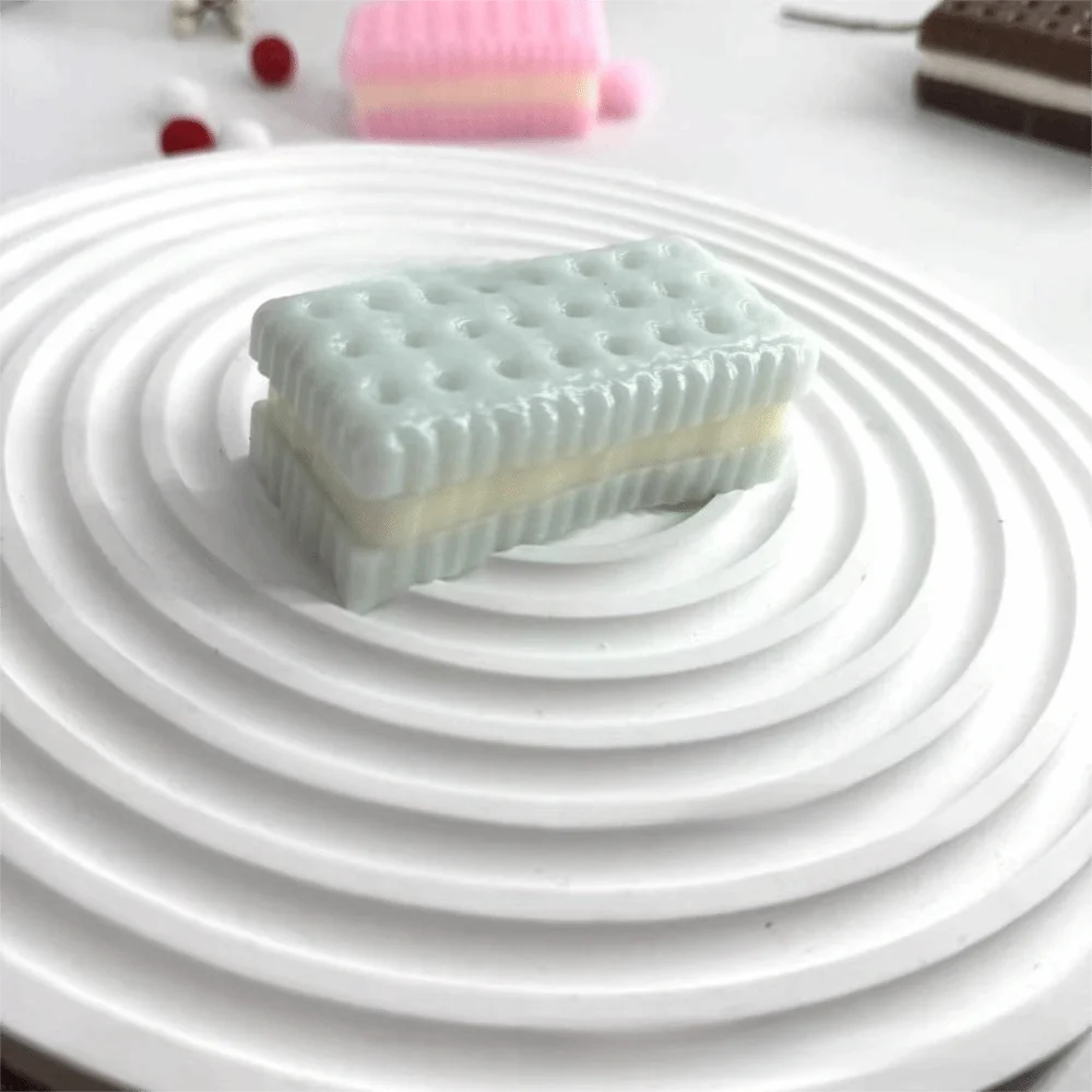 Galletas de Soda con Forma de Soda, Diseño Divertido, Apariencia Adorable, de Levantamiento Lento, Juguetes Blandos Reutilizables y Realistas para Aliviar el Estrés
