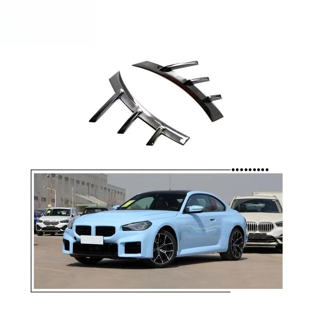 

Dry Carbon Fiber Car Front Wheel Eyebrow Arch Trim Lips Fender Flares Protector for G87 M2 2022-2023