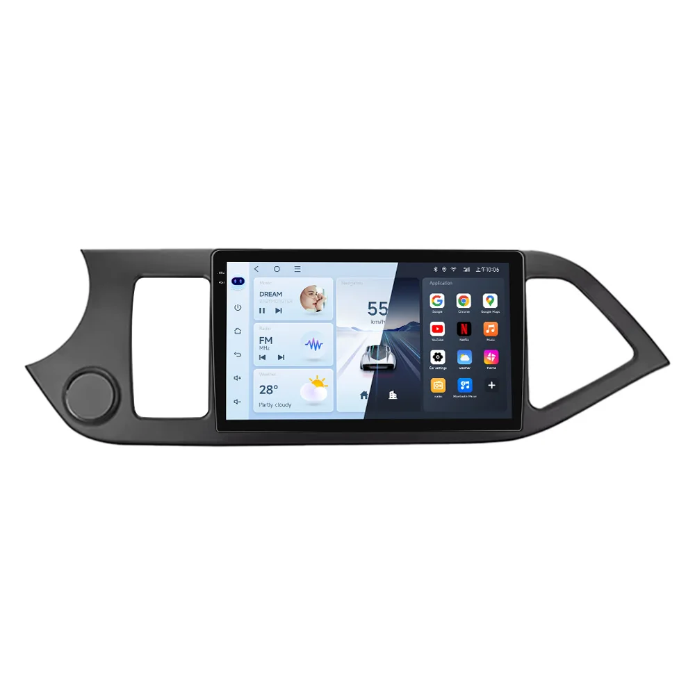 JIUYIN Android 15 Carplay Autoradio Multimidia Video Player Voor KIA PICANTO Ochtend 2011-2017 Navigatie GPS IPS Head unit - afbeelding 2