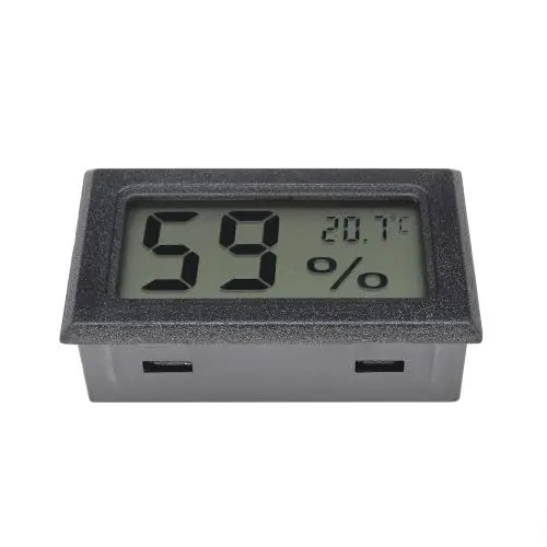 Miniature Digital LCD Display Indoor Convenient Temperature Sensor Hygrometer Thermometer Hygrometer