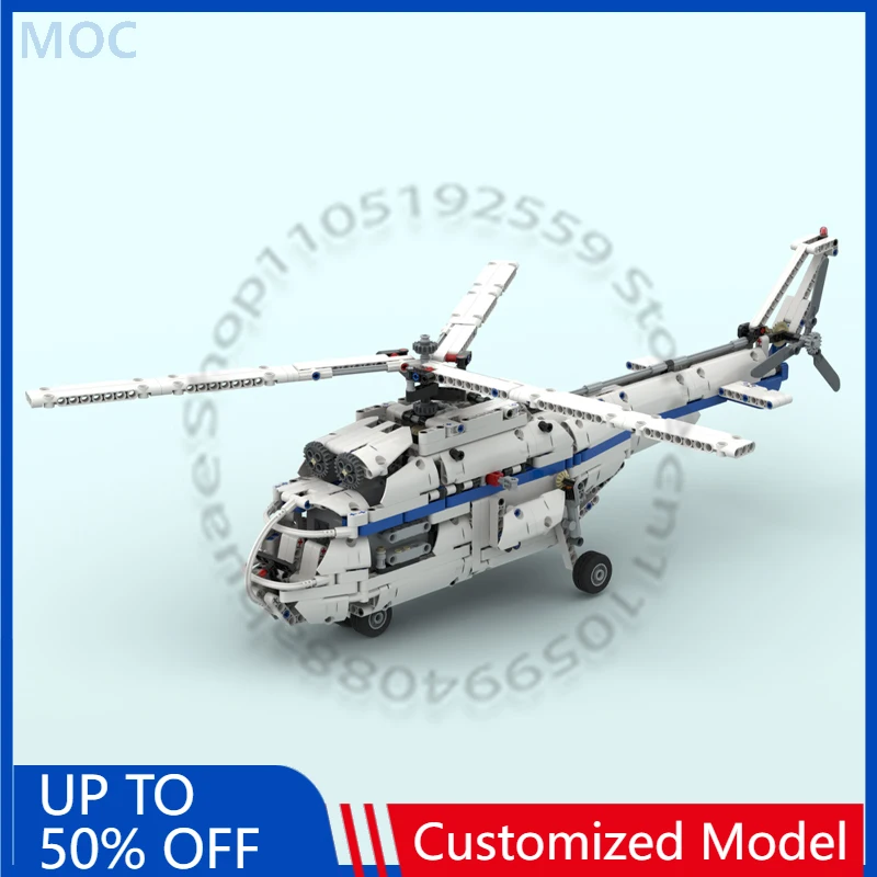 

792 PCS Sports Car 42025 Helicopter MOC Customize Modular Building Block Simple Educational Popular Kids DIY Festival Toy Gift