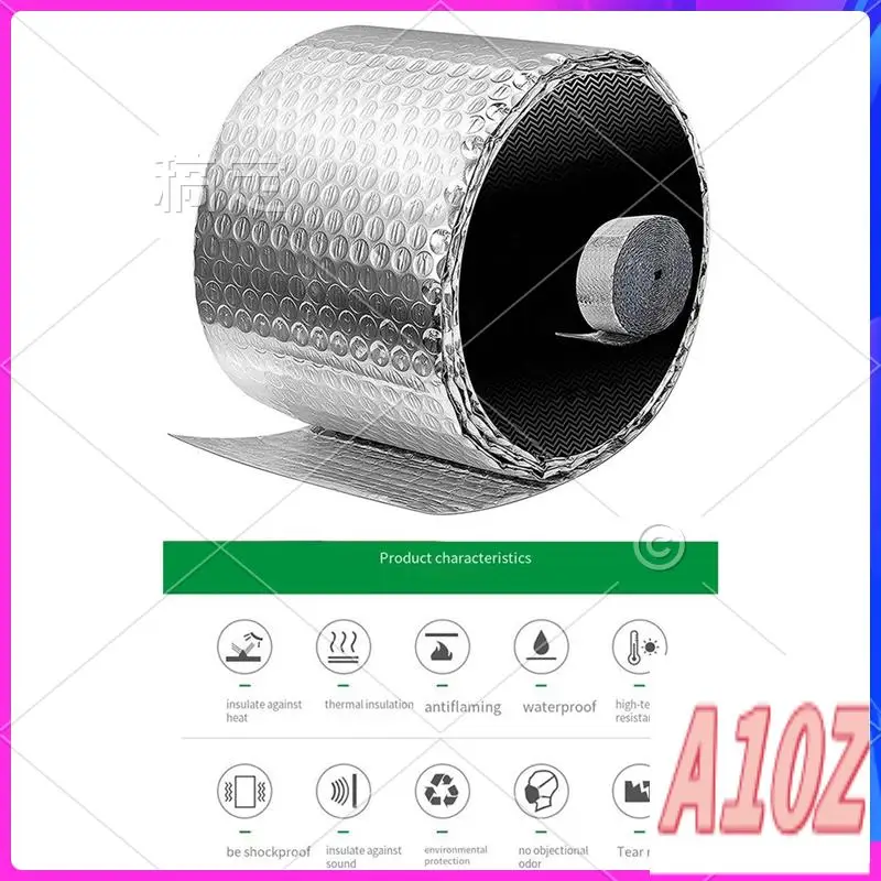0Z-1 Roll Reflective Wrap Insulation Bubble Film Reflects Ultraviolet Rays And Heat Film For Require A Vapor Barrier