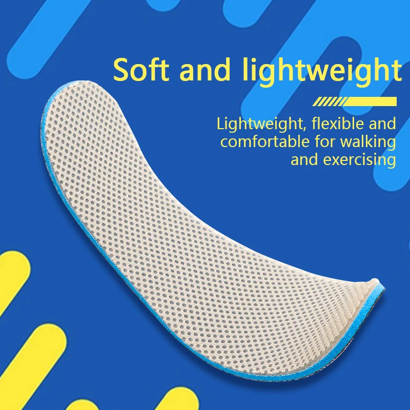 نعل داخلي رياضي مرن جديد مزدوج الجوانب يسمح بمرور الهواء ويمتص العرق، نعل كرة سلة ناعم وسميك ممتص للصدمات