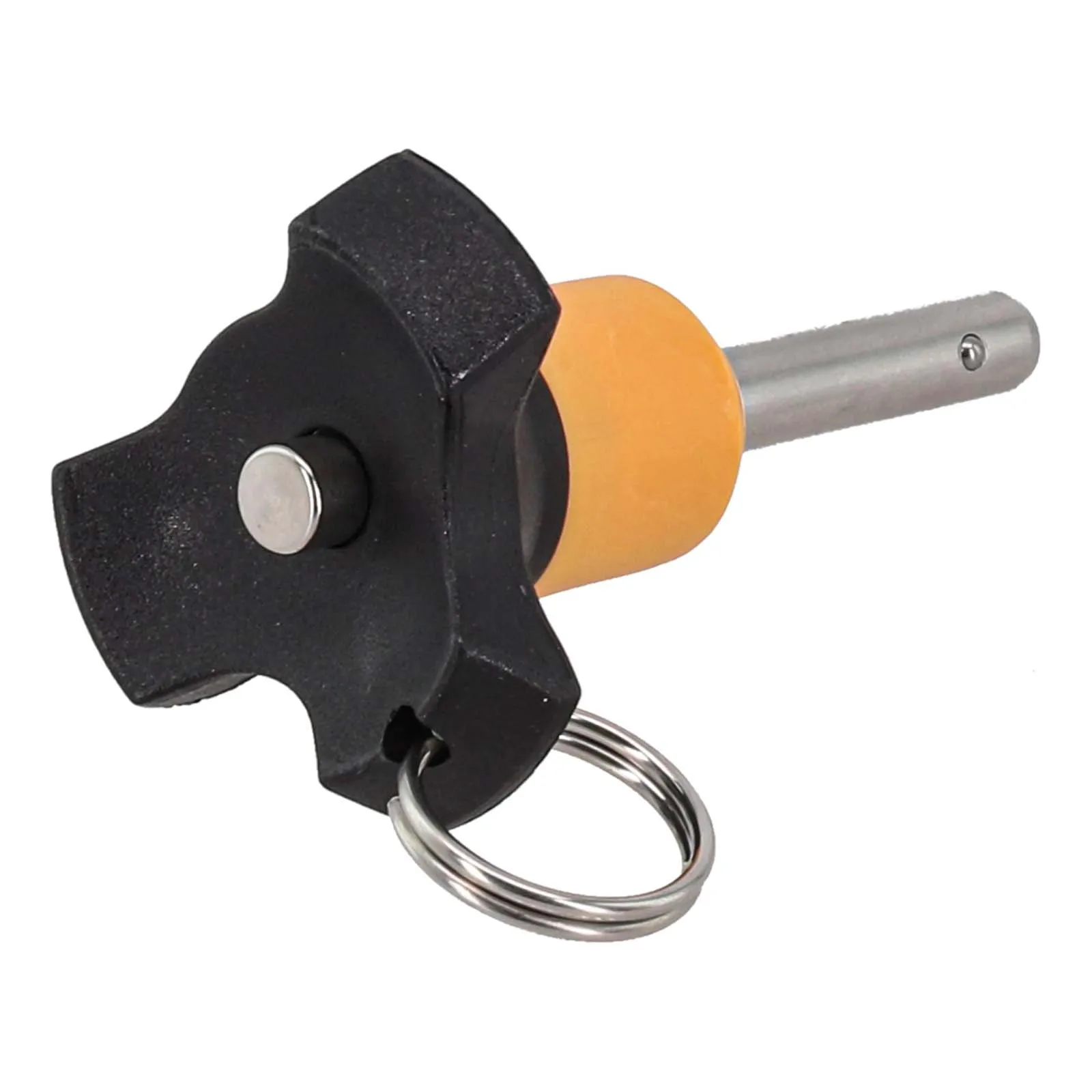 1 st Quick Release Fasten Pins Ball Lock Pin 6/8 MM Zelfsluitende Ball Pins Detent Pin W/Knop Voor Snelle Aanscherping Ontgrendeling