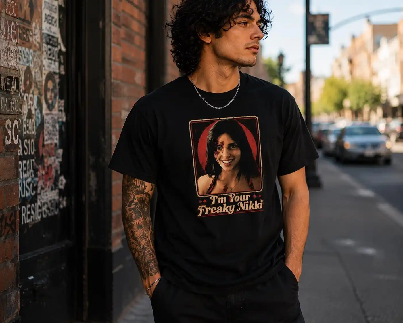 Obsession T-Shirt | I'm Your Freaky Nikki | Retro Horror Movie Graphic Tee
