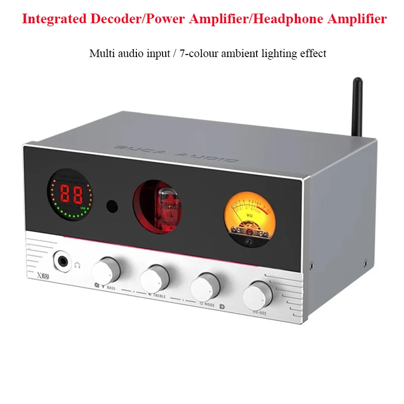 

Multi-function HIFI Tube Power Amplifier ECC83 Tube Bluetooth 5.4 TDA7498E Chip 160W * 2 Output Power Audiophile Amplifier