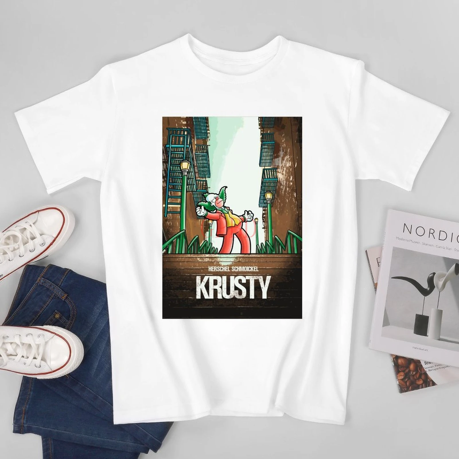 Krusty The Clown T-Shirt By Trheewood  The Shirt