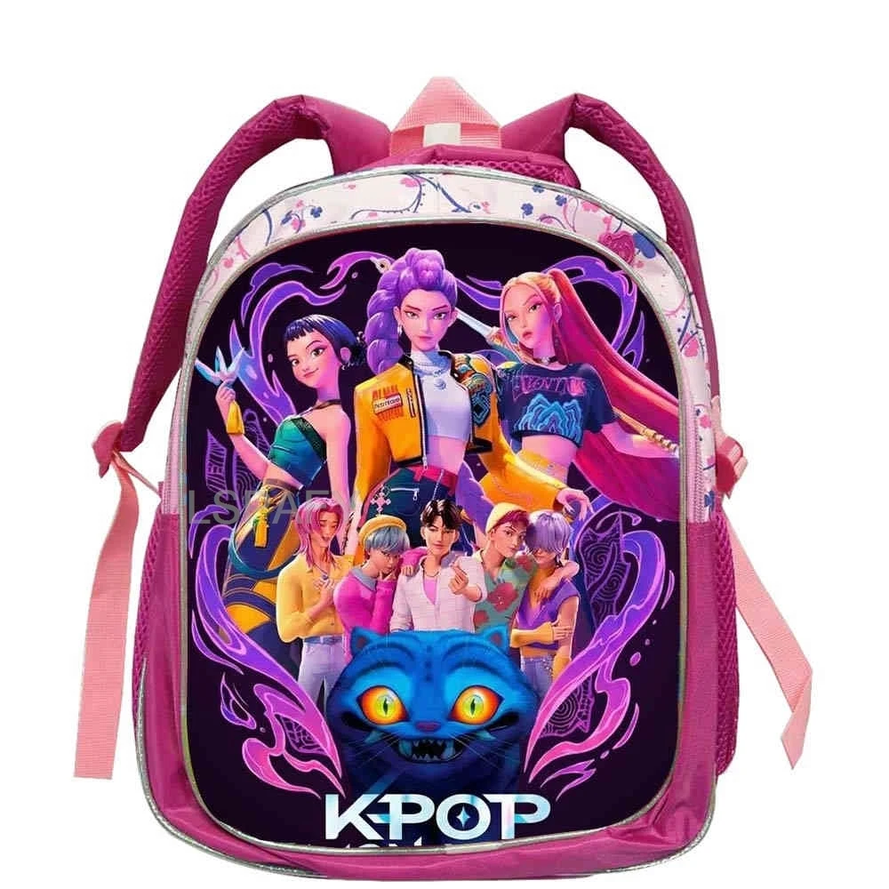 Рюкзак Huntrix Kpop Witch Hunt большой вместимости, рюкзак для компьютера, спортивная дорожная сумка для мальчиков и девочек, лучший подарок