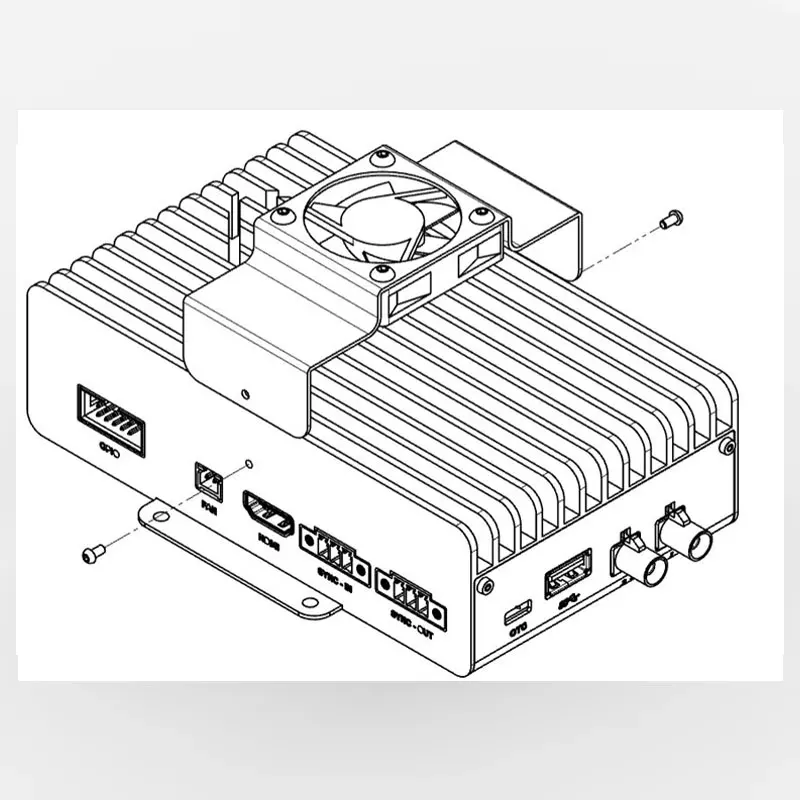 Sterolabs ZED Box Mini ist ein kompakter NVIDIA Jetson Orin Nano/NX Vision AI PC mit zwei GMSL2-Kameraeingängen