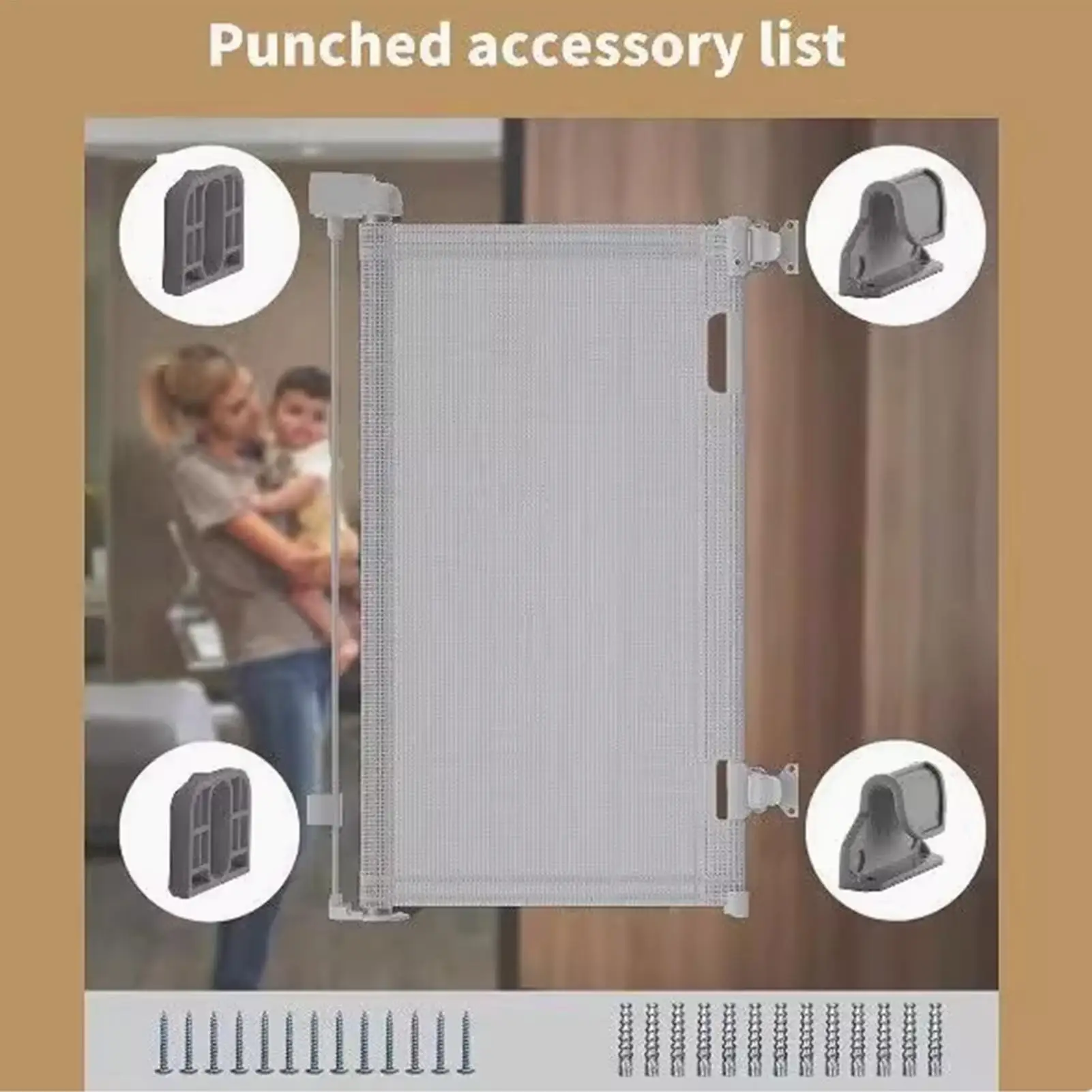 

Retractable Baby Gate Replacement Parts Retractable Baby Gate Extensions Latches Brackets Screws Extensions Stair Components For
