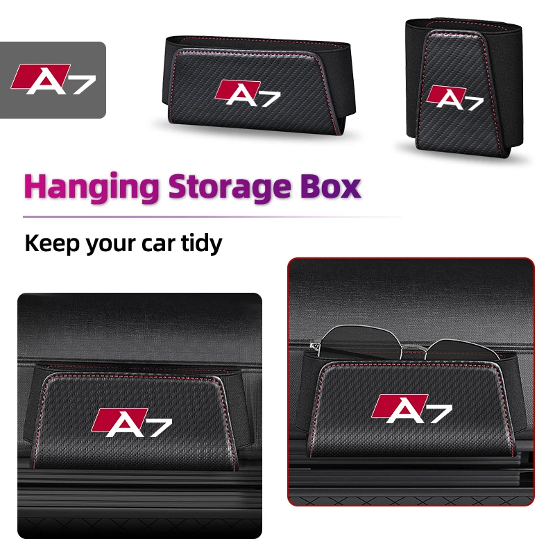 

Car Storage Bag Storage Box Hanging Case Hanging Organizer Box For Audi A7 A6 A5 A1 A3 A4 A8 Q2 Q3 Q5 Q7 Q8 Quattro S7 S8 S3 S4