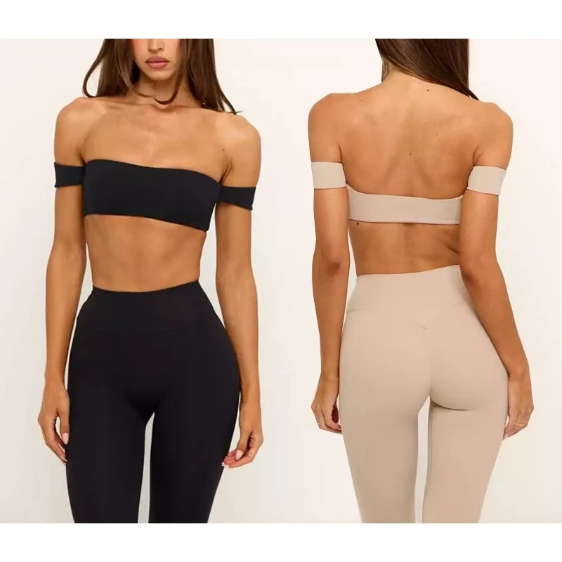 New Sexy Women's Sports Bra with Breast Pads, Quick Drying Fashion Top