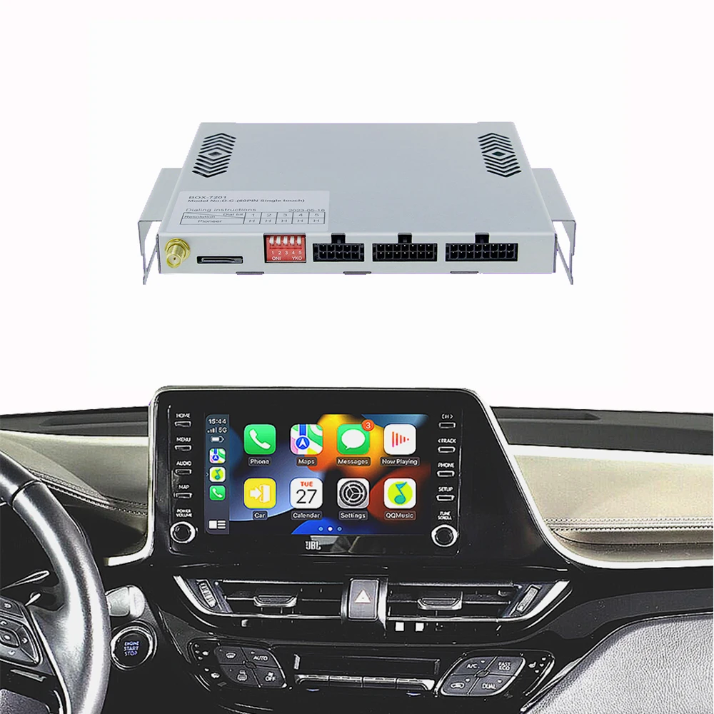 Wireless Carplay Android Auto Mirror Link Highlander Tundra Sienna Camry Youtube Air Play Function Radar Detector