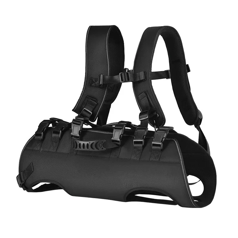 Dog double shoulder strap, old and disabled big dog cross strap