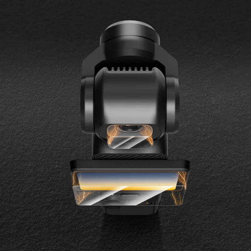 2pcs Lens Screen Protection Film Tempered Glass Films HD For DJI Osmo Pocket 3 Gimbal Camera Accessories