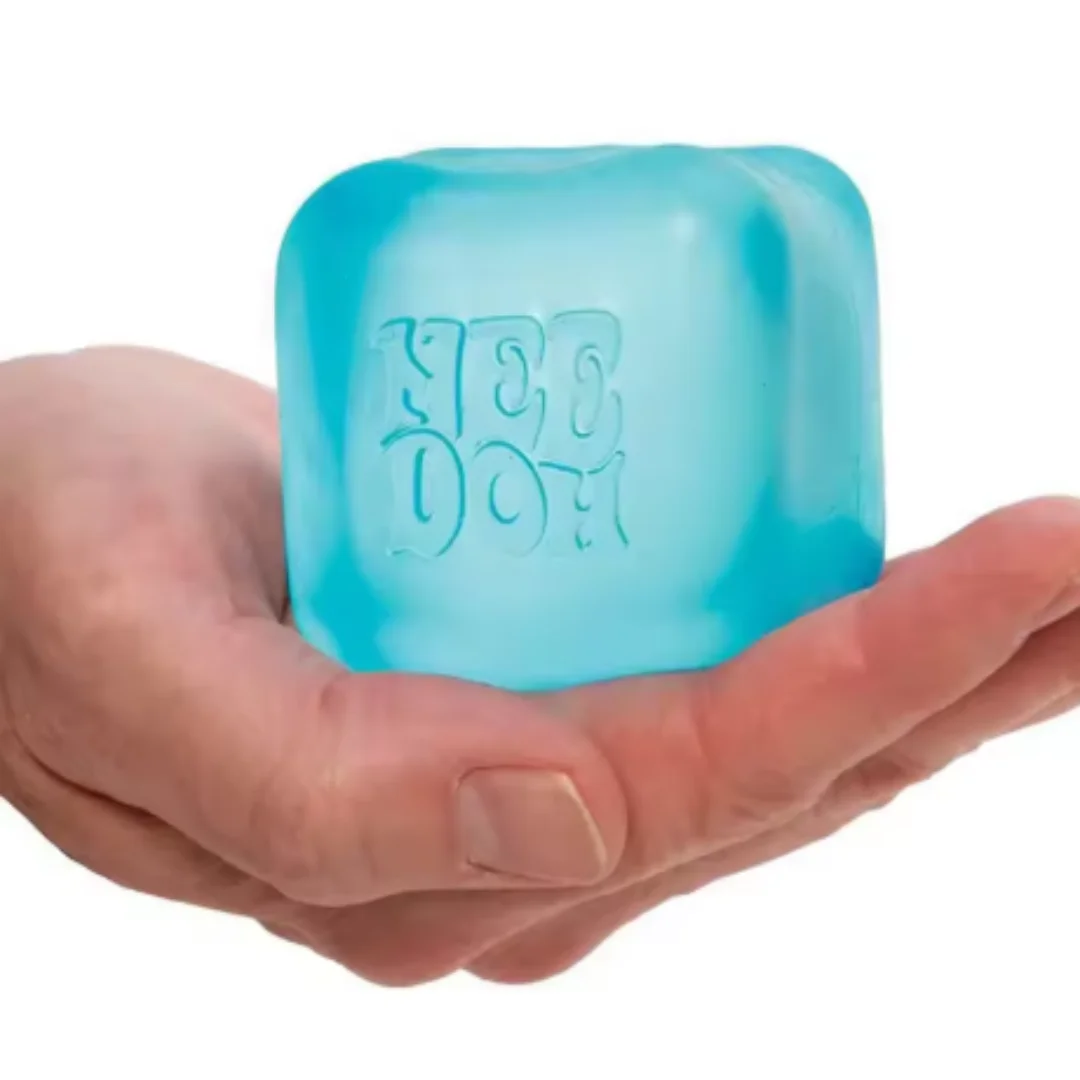 

Сенсорный куб Schylling Needoh Nice Cube: антистресс-игрушка для снятия тревоги и концентрации внимания, для людей с СДВГ