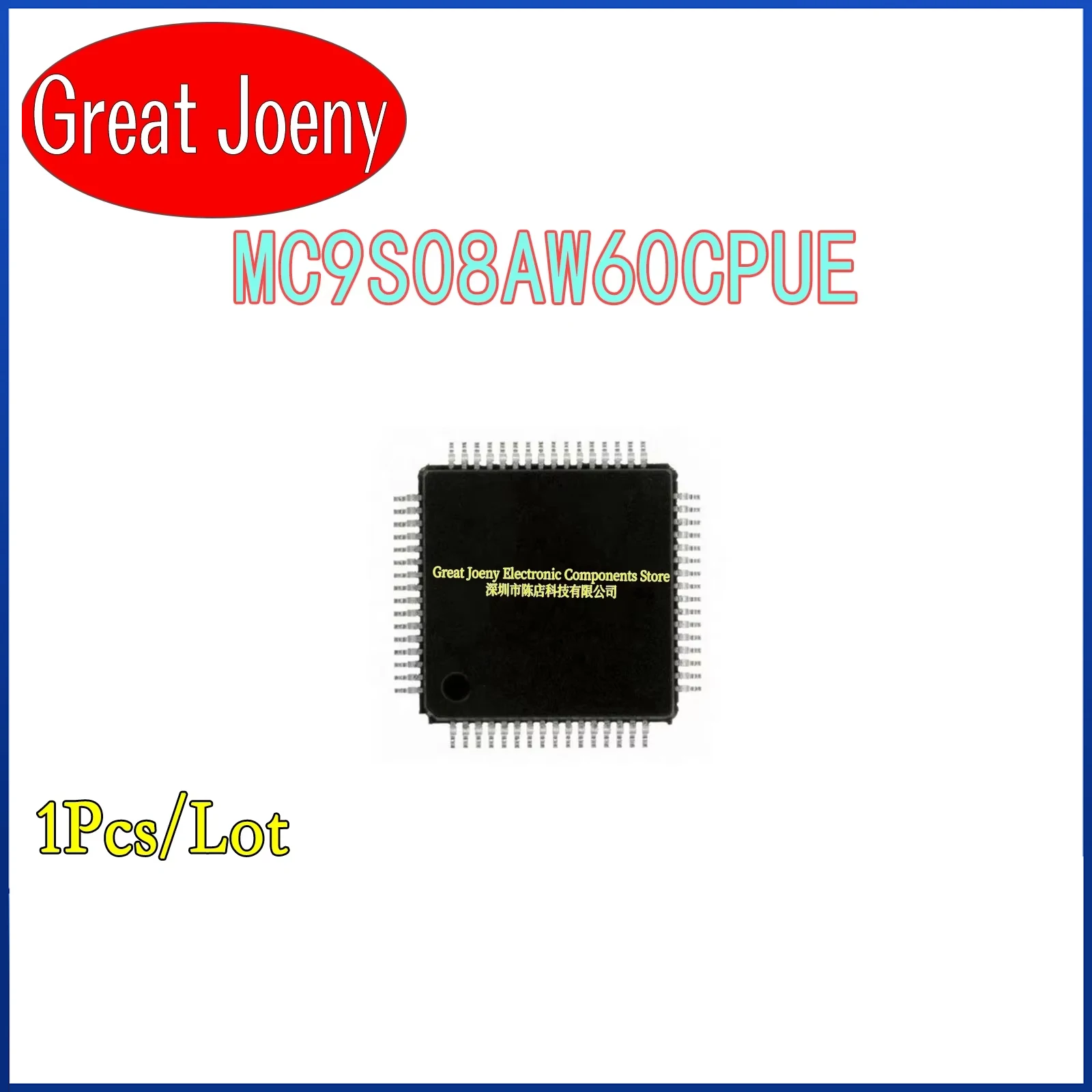 

100% New Original MC9S08AW60 MC9S08AW60CPUE IC MCU Chipset LQFP-64 Bulk Best Price