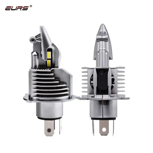 Imagen 2 del producto Bombillas Led para faros delanteros de coche/motocicleta, lámpara de 16000LM, 2V, 24V, 9003 K, Super H4, 2 piezas Fighter Foco h4 6000