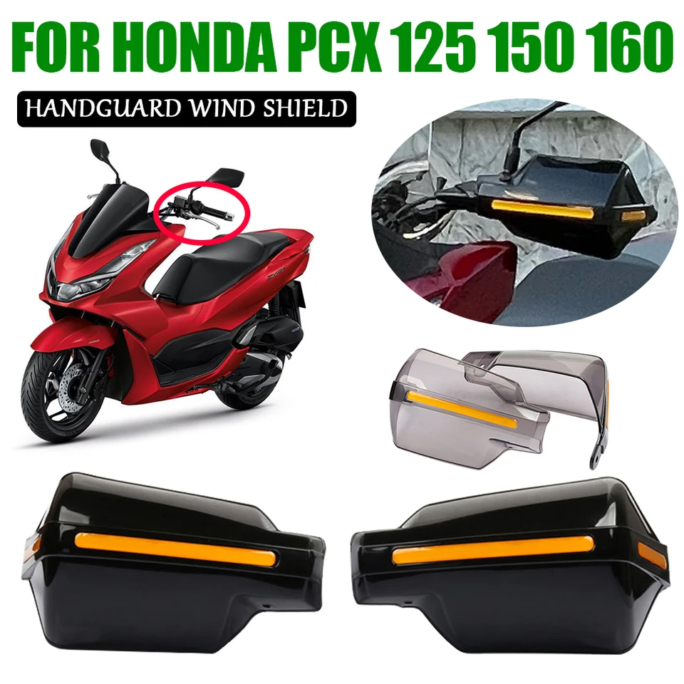Universal Motorcycle Handguards - Black Steel Wind Deflectors For Honda Suzuki Kawasaki Yamaha Harley