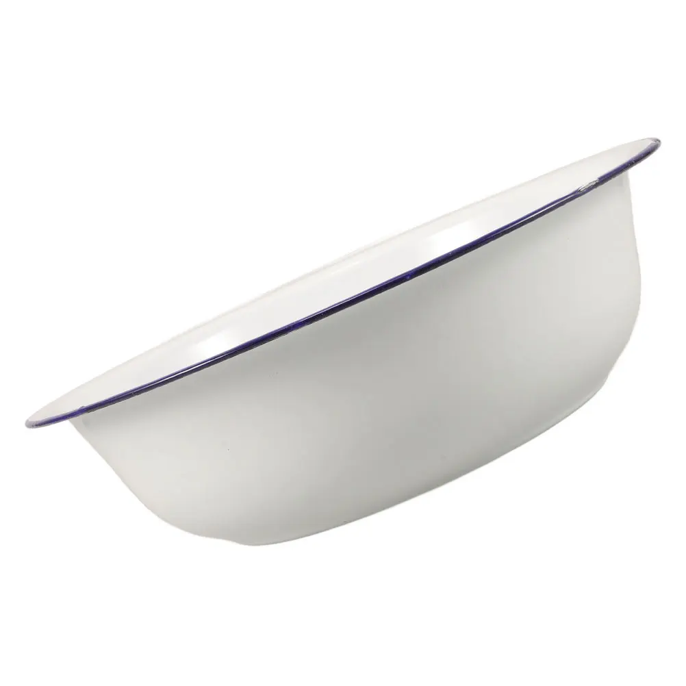 

Old Fashioned Enamel Bath Basin Large Capacity Durable Rust Resistant Easy Clean Home Professional Use Massage Foot for Beauty