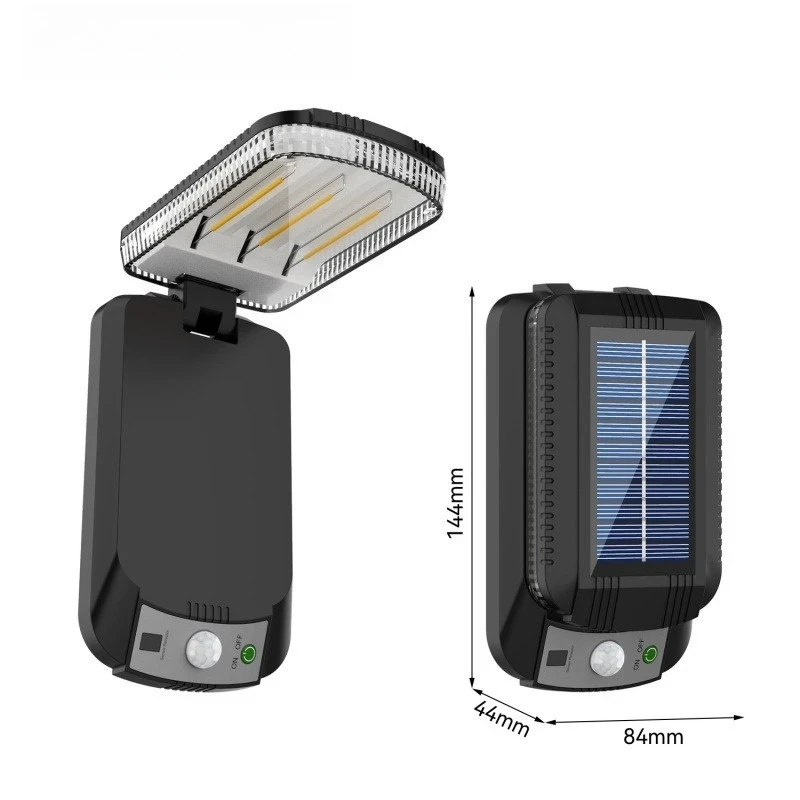 Solar Wall Lamp 2025 New Garden Decoration Garden Lamp Household Outdoor Lamp Waterproof Wall Washer LED Lamp Garden
