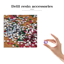 500g Non Hot Fix Rhinestones Bulk Wholesale Flat Back Resin Crystals Nail Diy Glitters Cтразы Stone Size 2mm-6mm Big Packing