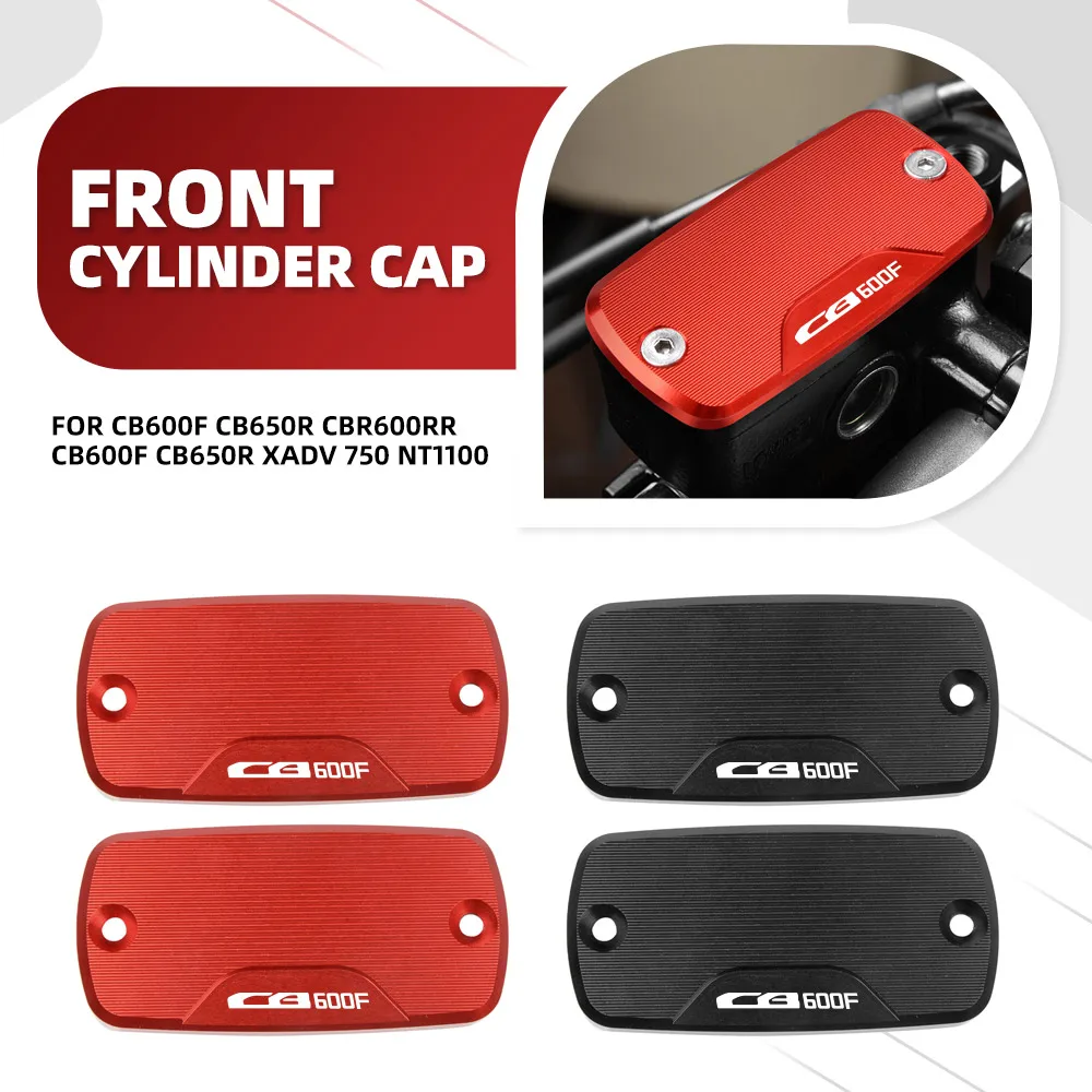 

FOR HONDA CB600F CB650R CBR600RR CB600F CB650R XADV 750 NT1100 Front Brake Reservoir Fluid Cover Cap Guard Protector Motorcycle