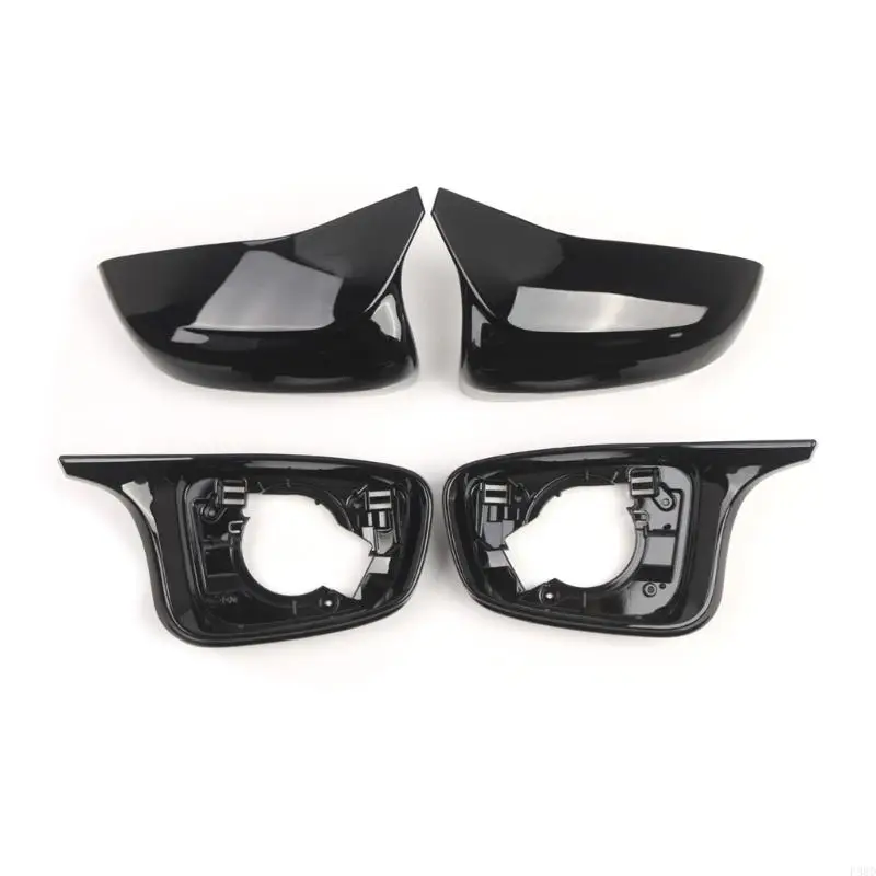 

Чехлы для зеркал 51168064657, 51168064658 ABS Черный узор Устойчивый к царапинам клей Установка плавно по краям Дизайн